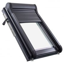 Roto Außenrollladen Designo ZRO F R6R8 Elektrisch Funk, 54x118 cm (5/11)