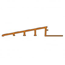 Schlüter-RENO RAMP AE Übergangsprofil Aluminium 10mm günstig