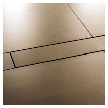 Schlüter-KERDI-LINE D Duschrinnen Abdeckung V4A Edelstahl, 600 mm