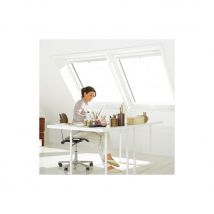 VELUX Dachfenster Lichtlösung DUO Kunststoff ENERGIE PLUS weiß Fenster günstig