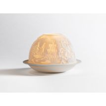 Bernardaud - Lithophanie Mariage - Photophore en porcelaine