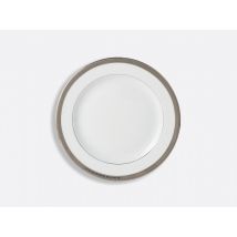 Bernardaud - Athéna Platine - Assiette plate 19 cm - Argent - Services de Table en porcelaine