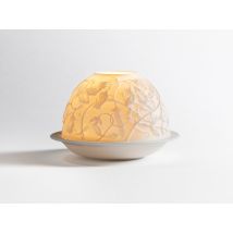 Bernardaud - Lithophanie Pois de senteur - Photophore en porcelaine