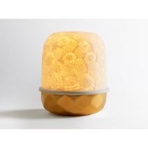 Bernardaud - Lampions - Led - Zinnias Or avec LED - Or - Objets Décoratifs en porcelaine