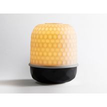 Bernardaud - Lampions - Led - Diamant Noir Mat avec LED - Noir - Objets Décoratifs en porcelaine