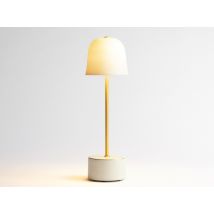 Bernardaud - Lampe Led Campanule - Sauvage or - Or - Objets Décoratifs en porcelaine
