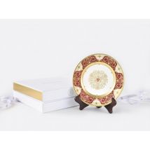 Bernardaud - Splendid - Ecrin 1 assiette 16 cm - Rouge - Services de Table en porcelaine