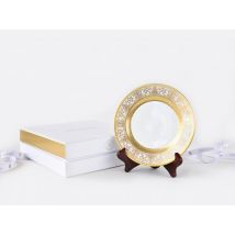 Bernardaud - Fer Forgé - Ecrin 1 assiette 16 cm - Or - Services de Table en porcelaine