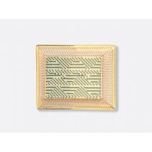 Bernardaud - Augusta - Vide-poches 20 x 16 cm en Porcelaine de Limoges - Vert