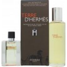 Hermès Terre d'Hermès Gift Set 30ml EDT Refillable + 125ml EDT Refill