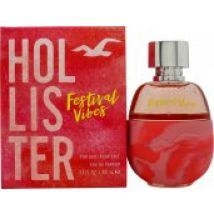 Hollister Festival Vibes For Her Eau de Parfum 100ml Spray