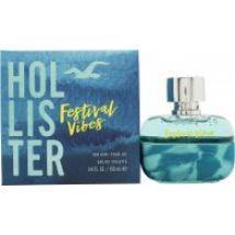 Hollister Festival Vibes For Him Eau de Toilette 100ml Spray