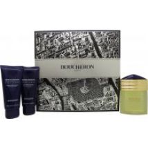 Boucheron Pour Homme Gift Set 100ml EDP + 100ml Aftershave Balm + 100ml Shower Gel