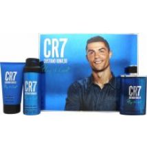 Cristiano Ronaldo CR7 Play It Cool Gift Set 100ml EDT Spray + 150ml Shower Gel +150ml Body Spray