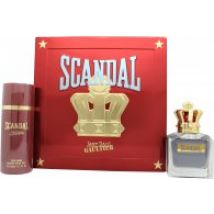 Jean Paul Gaultier Scandal Pour Homme Gift Set 100ml EDT + 150ml Deodorant Spray
