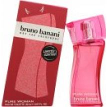 Bruno Banani Pure Woman Eau de Toilette 20ml Spray - Limited Edition