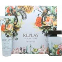 Replay Signature Secret Gift Set 50ml EDT + 100ml Body Lotion