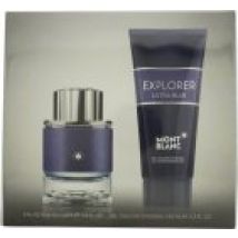 Mont Blanc Explorer Ultra Blue Gift Set 60ml EDP + 100ml Shower Gel