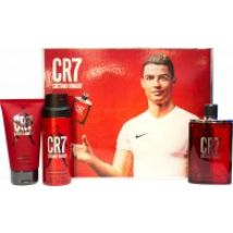Cristiano Ronaldo CR7 Gift Set 100ml EDT + 150ml Shower Gel + 150ml Body Spray