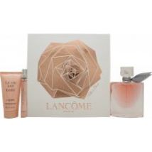 Lancome La Vie Est Belle Gift Set 50ml EDP + 10ml EDP + 50ml Body Lotion