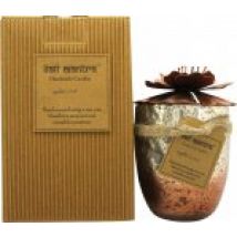 Bali Mantra Hibiscus Glass Copper Candle 500g - Kaffir Lime