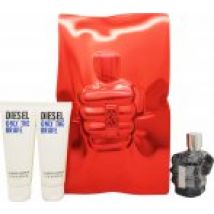 Diesel Only The Brave Gift Set 75ml EDT + 2 x 75ml Shower Gel