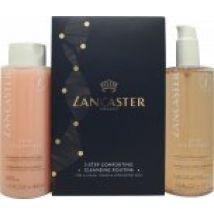 Lancaster 2 Step Cleansing Routine Gift Set 400ml Refreshing Express Cleanser + 400ml Comforting Perfecting Toner