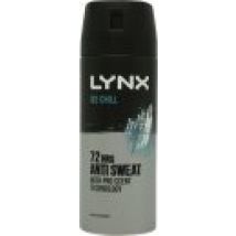 Lynx Ice Chill Antiperspirant Spray 150ml
