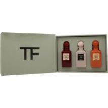 Tom Ford Private Blend Mini Decanter Gift Set 12ml Rose Prick EDP + 12ml Lost Cherry EDP + 12ml Bitter Peach EDP