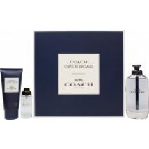 Coach Open Road Gift Set 100ml EDT + 100ml Shower Gel + 15ml EDT