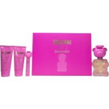 Moschino Toy 2 Bubble Gum Gift Set 100ml EDT + 100ml Shower Gel + 100ml Body Lotion + 10ml EDT