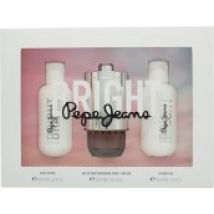 Pepe Jeans Bright Gift Set 30ml EDP + 60ml Body Lotion + 60ml Shower Gel