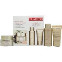 Clarins Nutri-Lumière Gift Set 50ml Day Cream + 50ml Renewing Treatment Essence + 15ml Night Cream