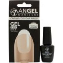 W7 Angel Manicure Gel 2 in 1 Base & Top Coat 15ml
