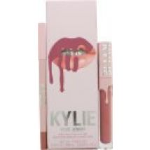 Kylie Cosmetics Matte Lip Kit 3ml Liquid Lipstick + 1.1g Lip Liner - Snow Way Bae