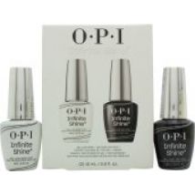 OPI Infinite Shine Gift Set 15ml Base Coat + 15ml Top Coat