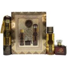 Ard Al Zaafaran Shams Al Emarat Khususi Gift Set 100ml EDP + 250ml Body Mist + 300ml Air Freshener