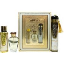 Ard Al Zaafaran Turab Al Dhahab Gift Set 100ml EDP + 250ml Body Mist + 300ml Air Freshener