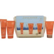 Lancaster Sun Beauty Gift Set 50ml Sun Beauty Body Milk SPF30 + 50ml After Sun Golden Maximiser + 30ml Sun Beauty Face Cream SPF30