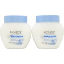 Pond's Dry Skin Cream Facial Moisturizer Set 2 x 286g