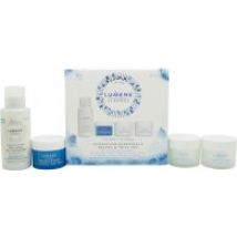 Lumene Nordic Hydra Gift Set 50ml Oat Milk Oil Cleanser + 15ml Gel Mask + 15ml Moisturizer + 15ml Overnight Cream