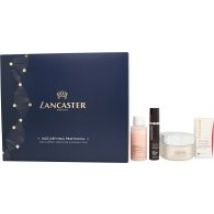 Lancaster Age-Defying Protocol 4 Piece Gift Set: Toner 30ml Comforting Perfecting Toner + 3ml 3ml Anti-Aging Retinol-in-Oil + 10ml  365 Skin Repair Serum + 50ml Anti-Aging Day Cream SPF15
