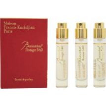 Maison Francis Kurkdjian Baccarat Rouge 540 Extrait de Parfum Travel Set 3 x 11ml Extrait de Parfum Refills