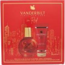 Gloria Vanderbilt In Red Gift Set 100ml EDT + 100ml Body Lotion