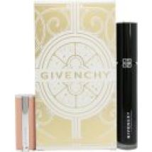 Givenchy L'Interdit Mascara Gift Set: Mascara 8g - 01 Black + Mini Rose Perfecto Lip Balm 1.5g - 001
