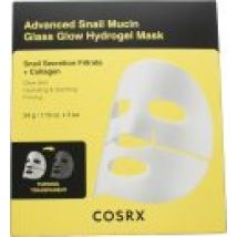 Cosrx Advanced Snail Mucin Glass Glow Hydrogel Face Mask 34g