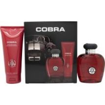 Carroll Shelby Red Cobra Gift Set 100ml EDT + 150ml Hair & Body Wash