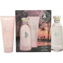 Caribbean Joe Paradise Isle Gift Set 100ml EDP + 100ml Body Lotion