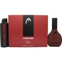 Head Fire Gift Set: EDT 100ml - Deodorant Spray 200ml