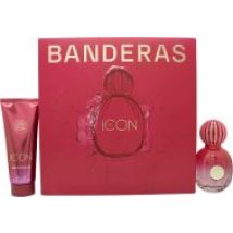 Antonio Banderas The Icon Pour Femme Gift Set 50ml EDP + 75ml Body Lotion